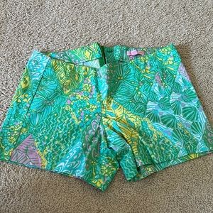 Lilly Pulitzer green shorts